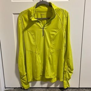 Zella running/athletic pullover with reflective stripe